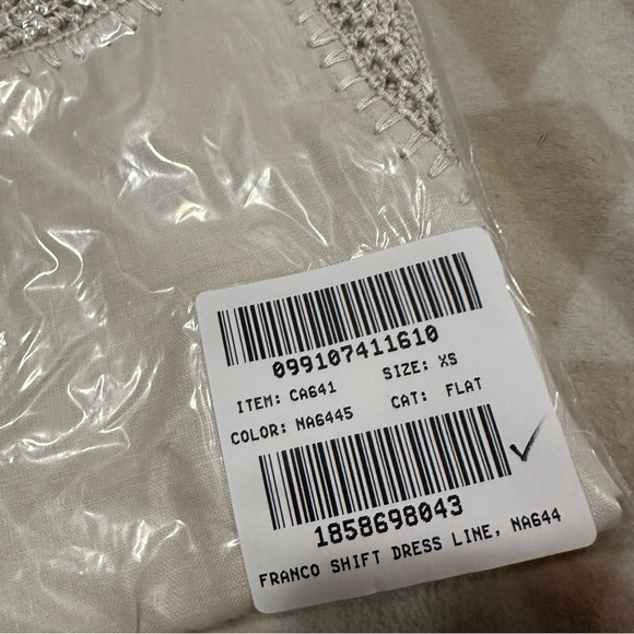 J crew Maxine crochet-trim shift dress in linen - Picture 5 of 6